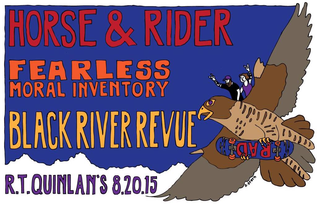 horseandridermn's tweet photo. We're playing at @RTQuinlans TONIGHT w/ @FearlessDuluth and @BlackRiverRevue. It's a going away party for Al. 9pm http://t.co/IxRcd3RHfV