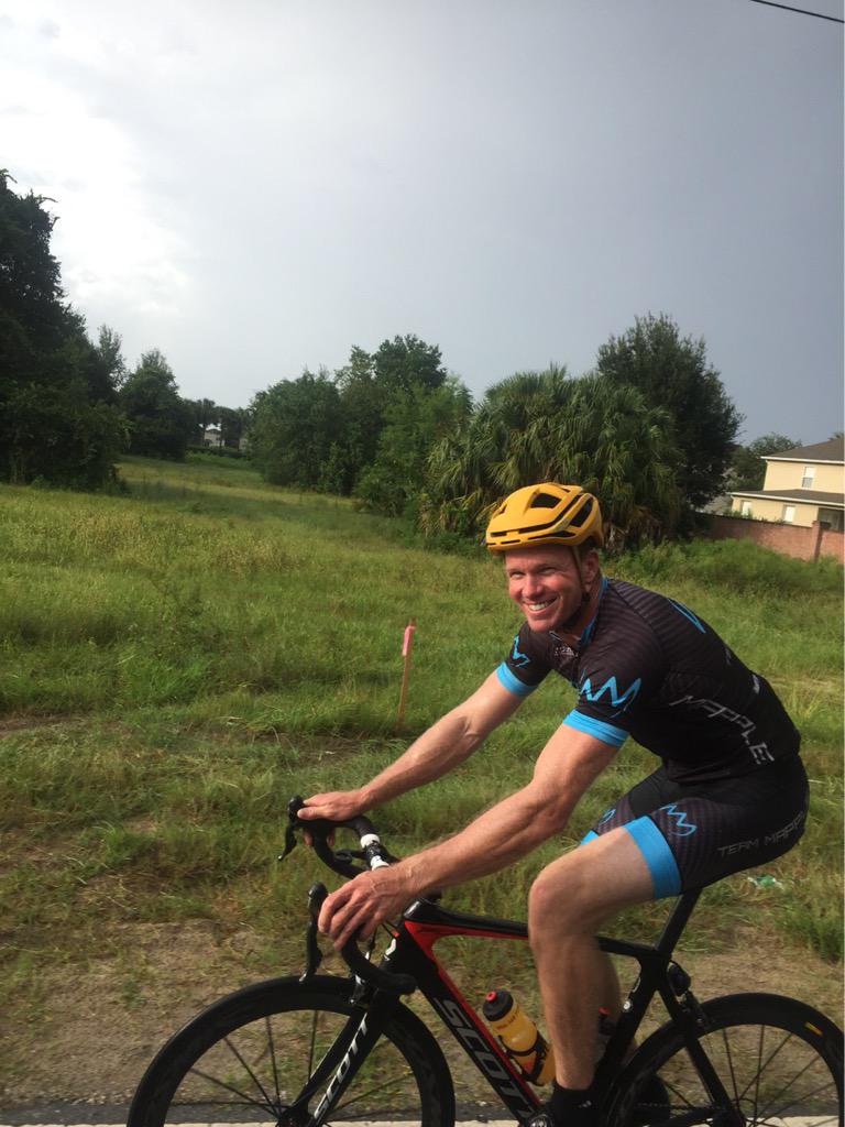 Brantley does a little cross training. <a href="/mapplesports/">MappleSports</a> #teammapple