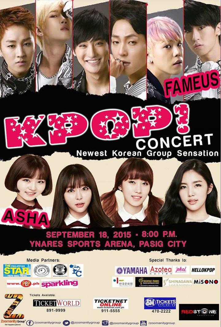 kpopculturefest's tweet photo. #FameUs &amp; #Asha at a joint concert, on September 18, 2015 at the Ynares Sports Complex #페임어스 #아샤 #필리핀 #콘서트 http://t.co/sXA37Dj6u1