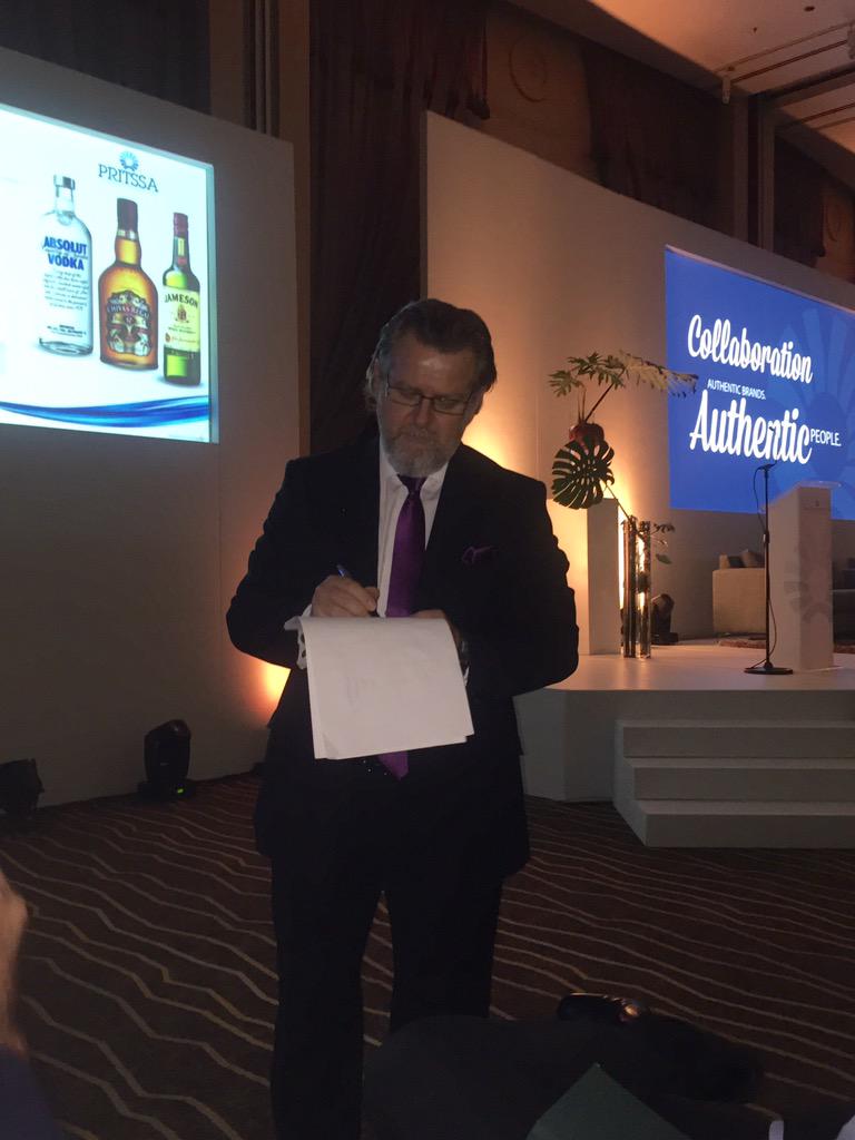 SimConnolly's tweet photo. A guest appearance by Jeff Bridges?!?! ##PRSA2015 @PernodRicard_ZA http://t.co/Q36LWpk9VG