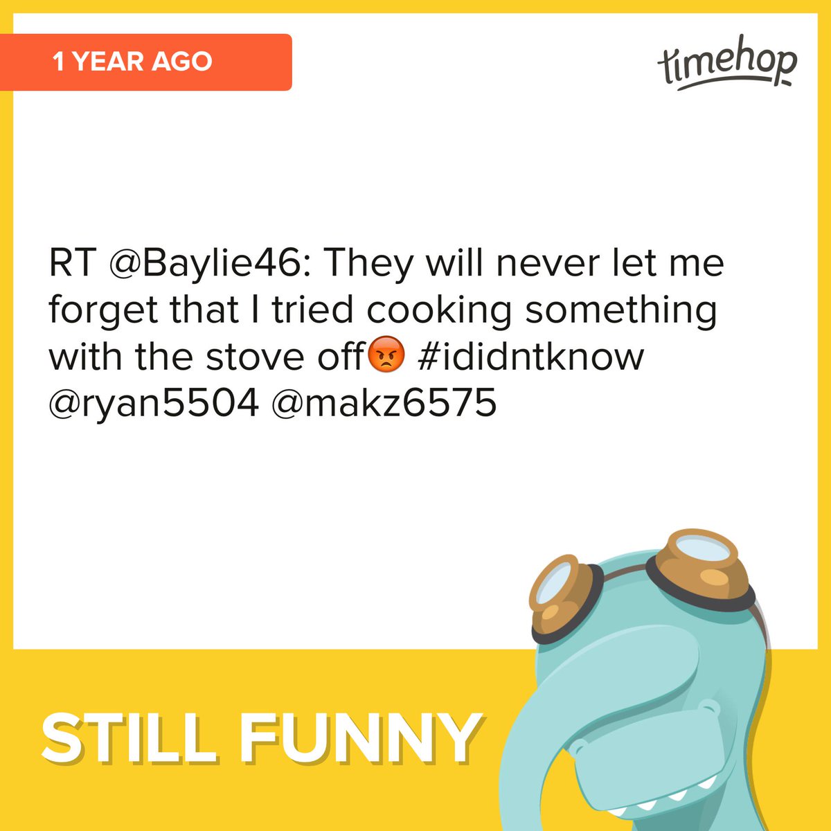 makz6575's tweet photo. Still funny #timehop @Baylie46 @ryan5504 @makz6575  http://t.co/v7e1KBxr8o http://t.co/7IyLsAheZz