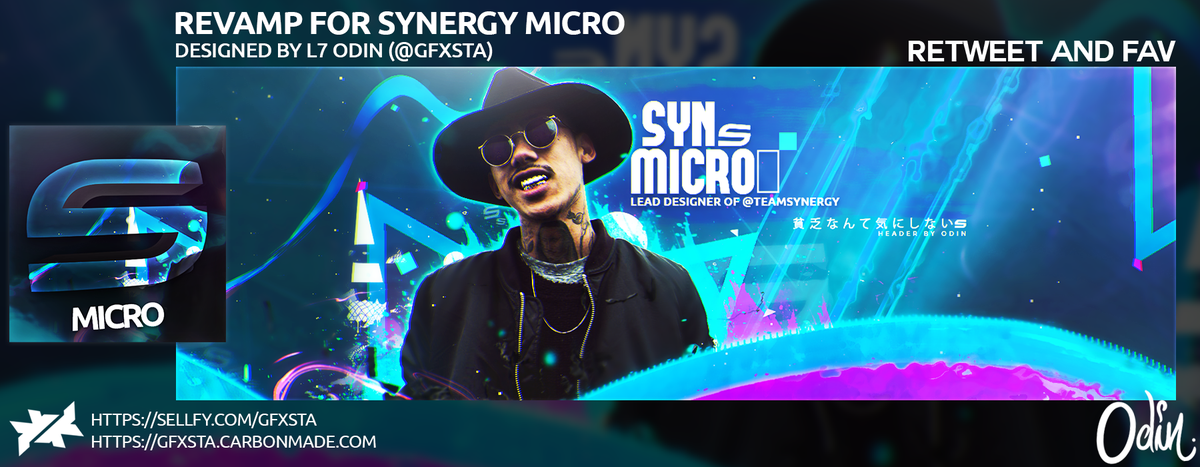 yungzemi's tweet image. Requested Twitter revamp for @SynergyMicro_ | RT's &amp;amp; FAV's are Appreciated