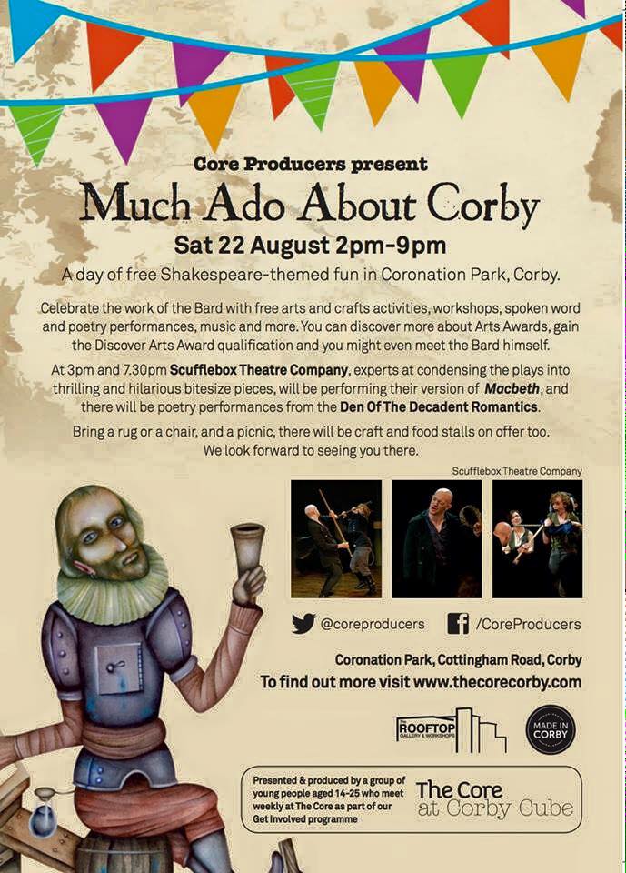 ScuffleboxTC's tweet image. #MuchAdoAboutCorby is less than 2 days away now! @JennWelwright was so excited she broke a stick.