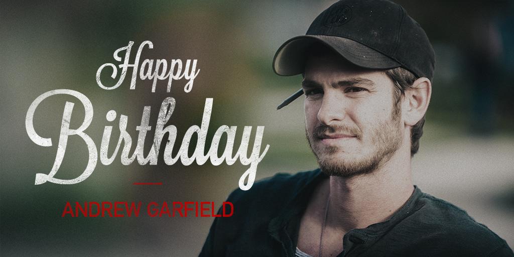 Join us as we wish Andrew Garfield a very happy birthday! 