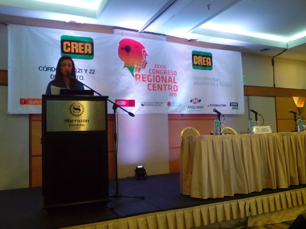 MinAgriCba's tweet photo. #Congreso #CreaCentro El evento fue declarado de interés provincial x el Min. @JuliLopezOK @movimiento_crea http://t.co/KGgLTpr0kn