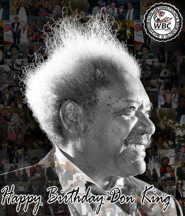 Happy birthday to greatest promoter of boxing ONLY IN AMERICA  Don King !!!! From 