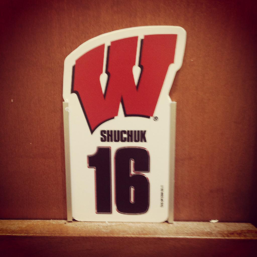 BadgerMHockey's tweet image. #numberchanges