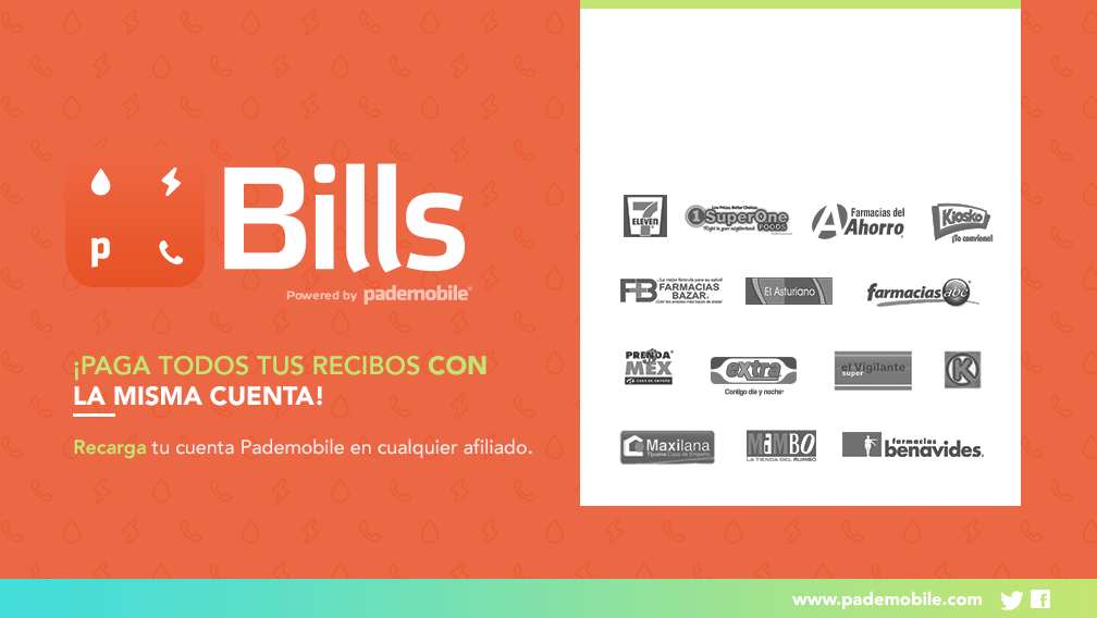 pdm_bills's tweet photo. Realiza pagos con #PayPal o con tu saldo @Pademobile ... En todos estos establecimientos puedes recargar tu saldo http://t.co/VDhNrp6L4R