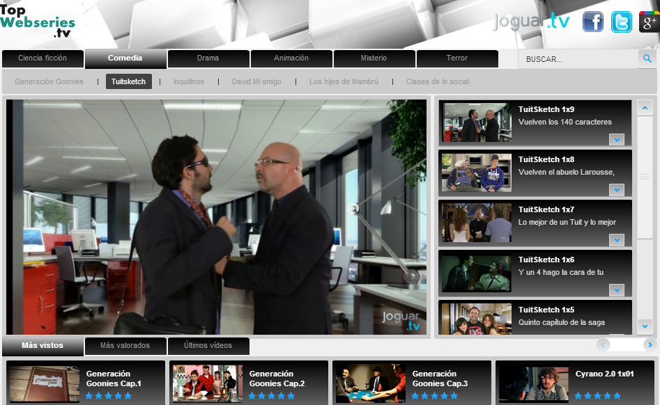 A punto de llegar la 2ª temporada de #TuitSketch
topwebseries.tv/?mid=AD5CDD57
