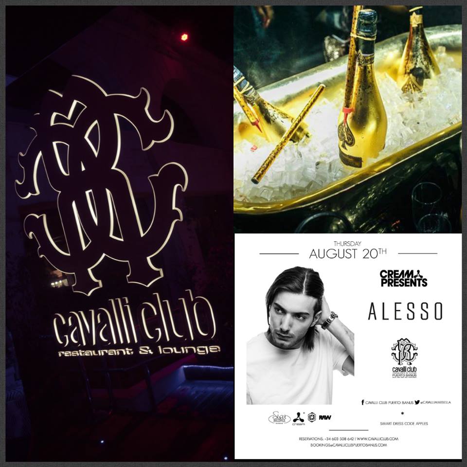 Make sure to join @CavalliMarbella tonight for one of the biggest names in #housemusic <a href="/Alesso/">Alesso</a> performing live!