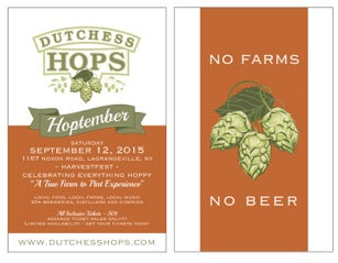 hydeparkbrewing's tweet photo. September 12th is Hoptember!!  Get your tickets and enjoy all the fun!!  #HPBCO #DutchessHops #ItsABeerThing http://t.co/JSOYUbq41d