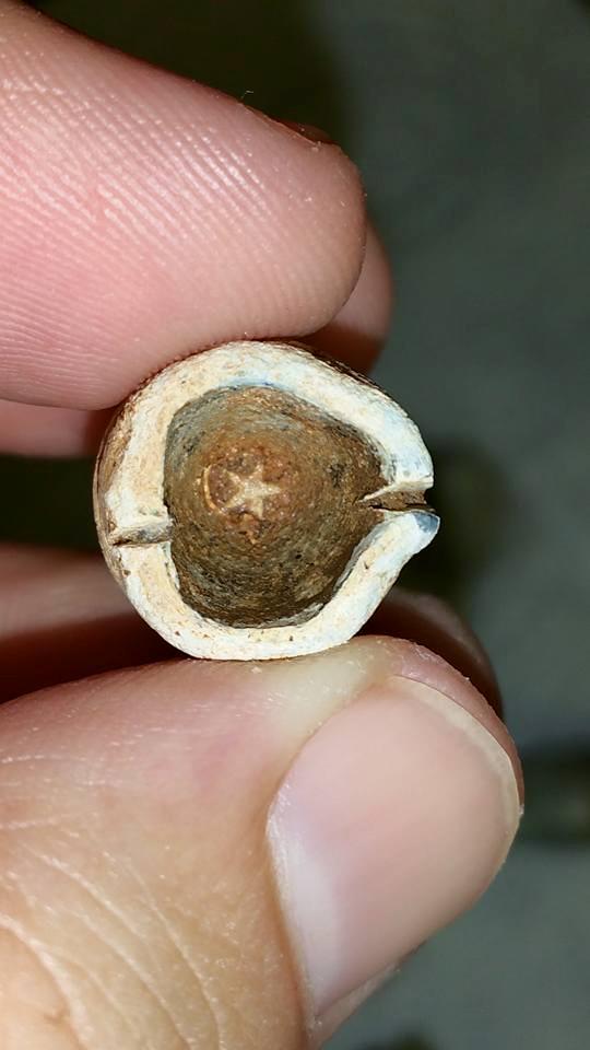 TFHistory's tweet image. Union three ringers manufactured at the Washington Arsenal feature a star in the base.