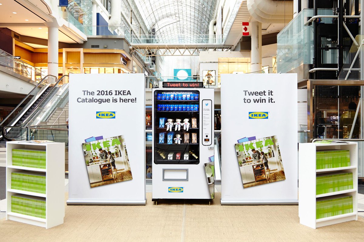 IKEACanada's tweet photo. Every tweet’s a prize! Today, find it at the Eaton Centre. #GrabLifeByTheCatalogue http://t.co/ymfwlYmKVo