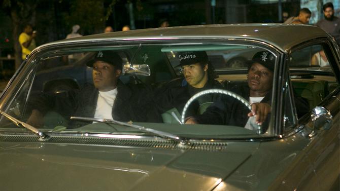 Variety's tweet photo. #StraightOuttaCompton will cruise to the $100 million mark at the box office this weekend http://t.co/oYmSa0Zcpb http://t.co/IIaErhS2j5