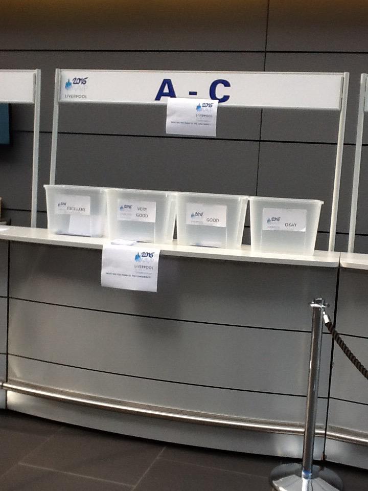 WAAVP2015's tweet photo. Please let us know what you thought of our conference, just drop a leaflet off at reception. Thank you!! http://t.co/Dg5mlHbL8A