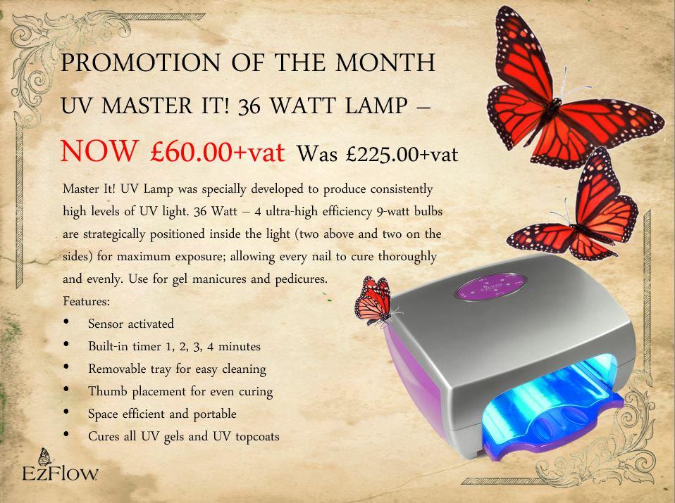 Our EzFlow UV Master It! Lamp is now only £60 + VAT. That's a huge saving of £165! UK only bit.ly/1Po3TXh x