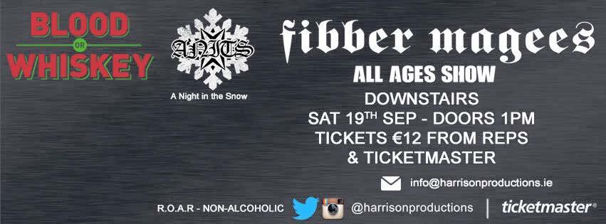 Harropro's tweet image. @ToxicJohn @TheKlares join headline act @BloodWhiskey @fibbermagees in All Age Show on Sat Sept 19th #Bloodorwhiskey