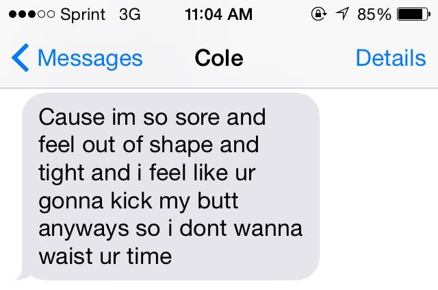 Plum_11's tweet photo. @ColeViavattene doing what he does best http://t.co/b4wjcn3OR6
