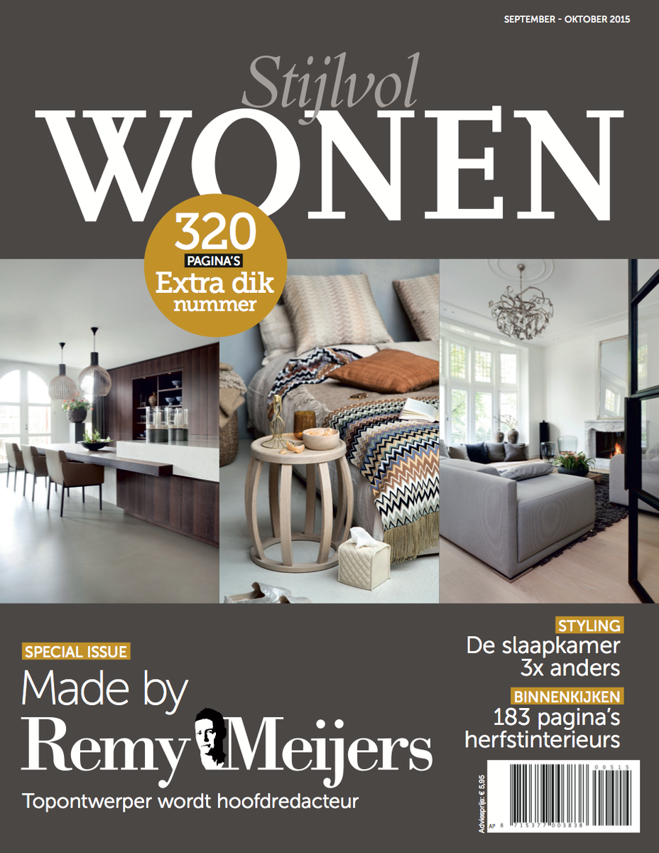 De nieuwe Stijlvol Wonen ligt in de winkel! Met mij als gasthoofdredacteur. Super leuke editie geworden!