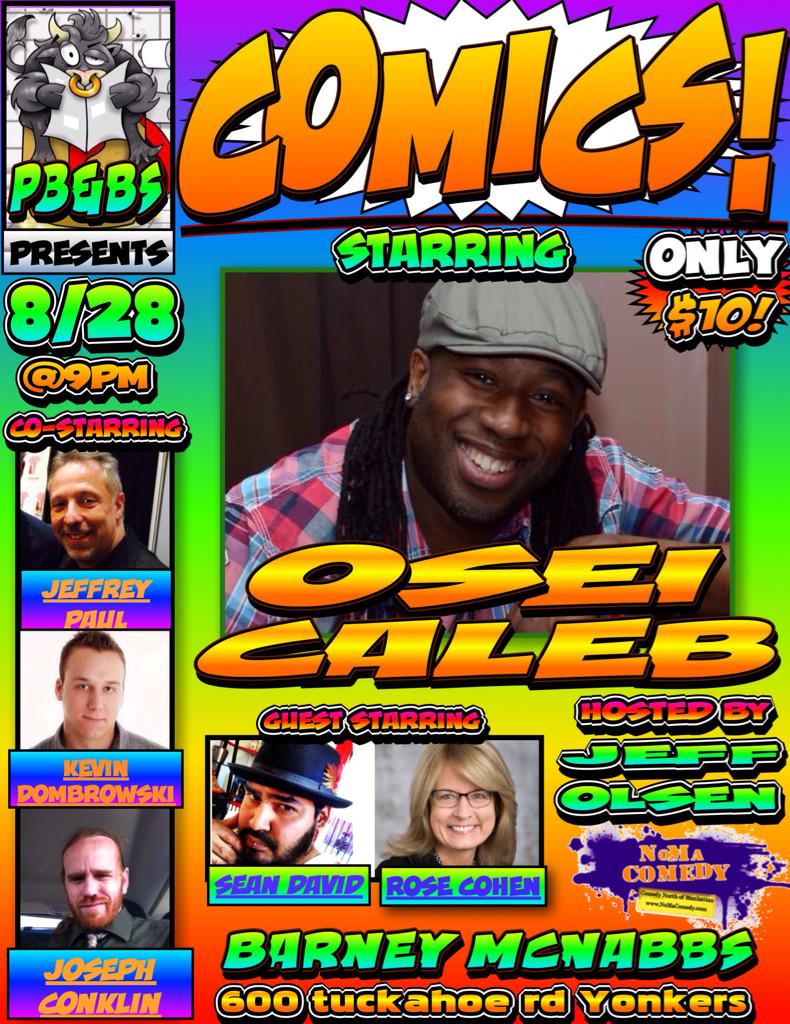 PBandBS's tweet photo. PB&amp;BS presents: COMICS! and it's home for over 2 years, @barneymcnabbs are both proudly #MadeinYonkers! @GenYonkers http://t.co/imKZXsgk1w