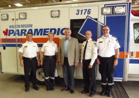 Thank You  @MPPKevinFlynn for visiting headquarters and meeting some of the team that takes care of <a href="/RegionofHalton/">Halton Region</a>