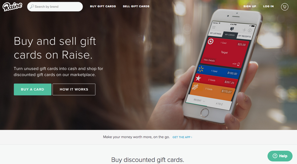 StartupBunny's tweet photo. RAISE: The world’s largest 'gift card' marketplace. http://t.co/yLsjbtNIca @RaiseMarket #startups #tech http://t.co/oQjGeXjVwd
