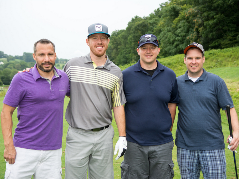 CareFlowEMR's tweet photo. CareFlow guys lookin' good on the golf course last week at Teal Zebra Golf Event raising money for Ovarian Cancer http://t.co/JxTfPQZbaZ