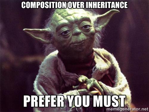 amazedcoder's tweet image. Composition over inheritance

#ProgrammingAdvice #LearnToCode