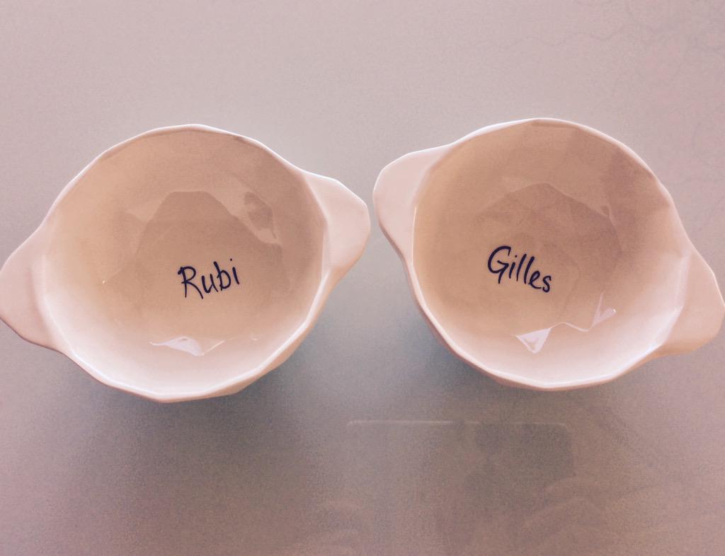Ginocopy's tweet photo. De retour à #nice06 avec @JRUBICORREIA mais, grâce aux bols de #mathieupung by @HenriotQuimper toujours à #Quimper http://t.co/hsiNWdsboJ