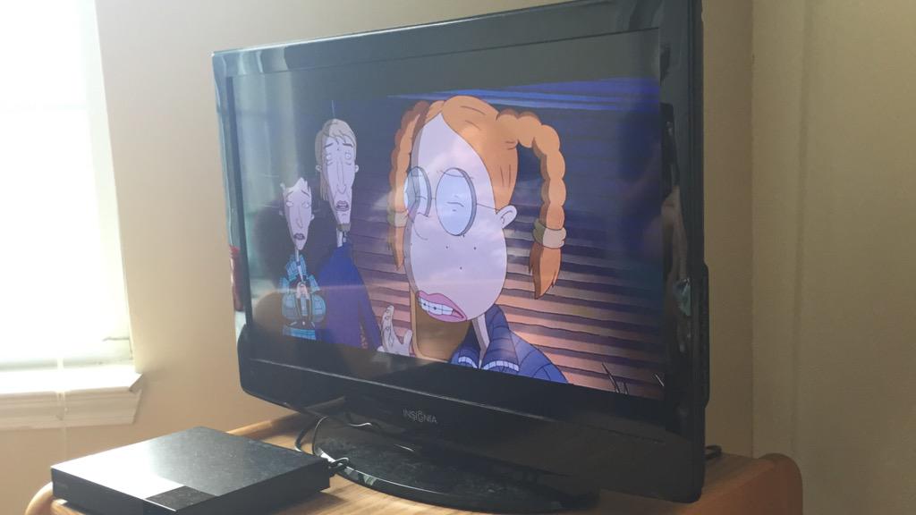 sincerely_Jheg's tweet photo. Wild Thornberry's Movie currently. #lockdown2015 #mundaneRA http://t.co/zrWiFhHwC9