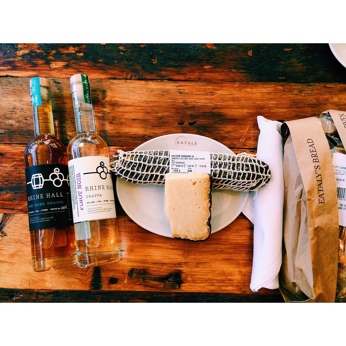 RHINEHALL's tweet photo. @eatalychicago can't wait for our tasting 12-3 THIS SATURDAY! We'll be sampling our #grappas produced in Chicago! http://t.co/ulzju3wFBh