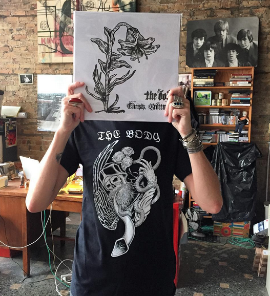 thrilljockey's tweet photo. #officestyles feat. The Body http://t.co/mXamId73vD