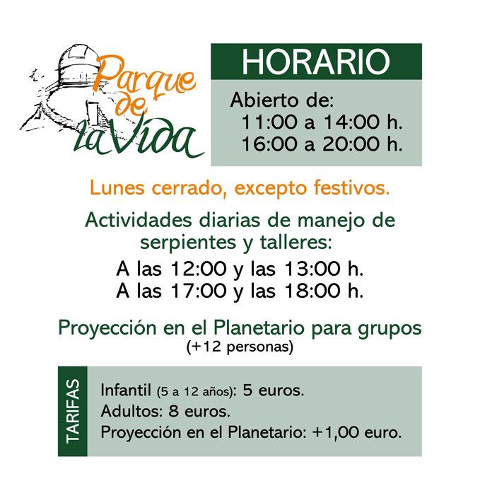 Ven a visitarnos!!! El Parque de la Vida, la vida en un parque..