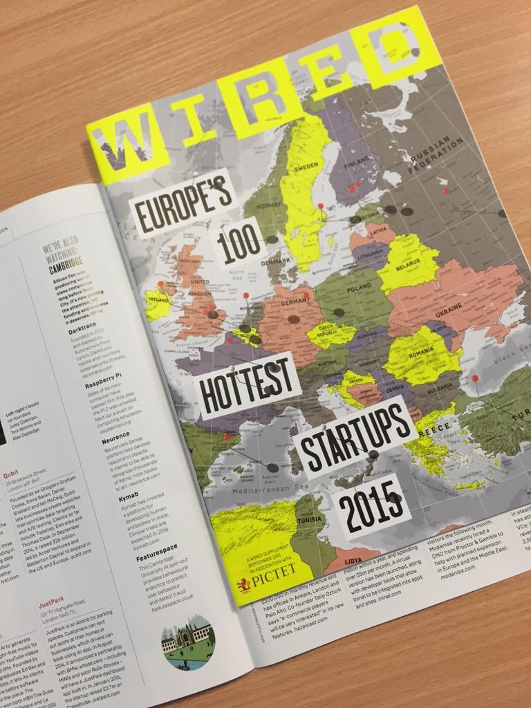 We're excited to be one of <a href="/WiredUK/">WIRED UK</a> Ones to Watch in their Hottest Startups guide