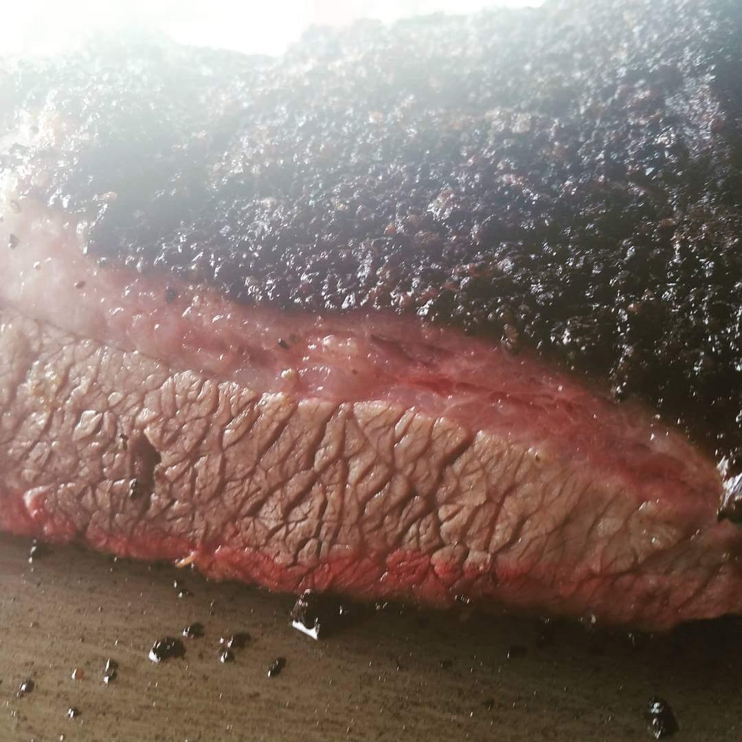 Brisket is ready and window is open. 1902 Stedwick. Here till sellout. See y'all soon!