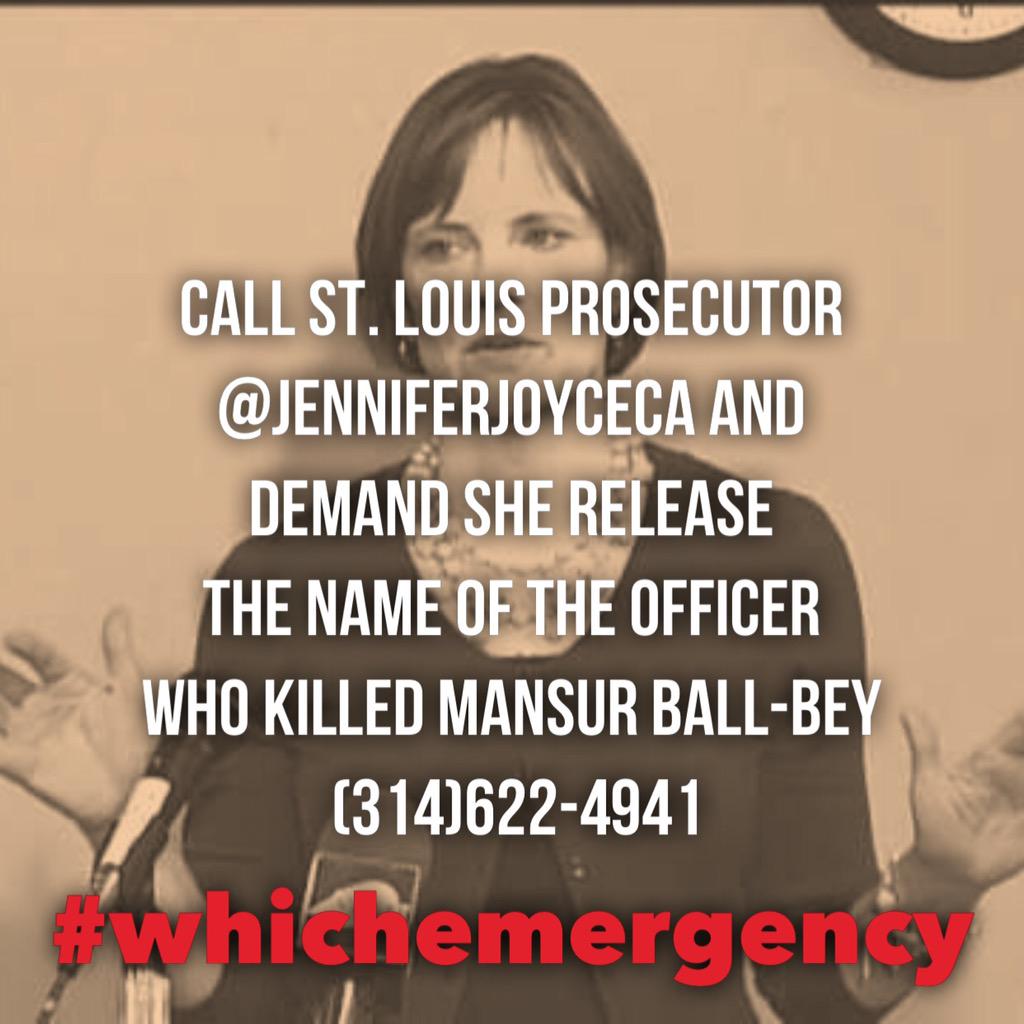 handsupunited_'s tweet photo. It's time for action. Storm @JenniferJoyceCA and demand an answer. #WhichEmergency #MansurBallBey #BlackLivesMatter http://t.co/bN9UXGTrdF