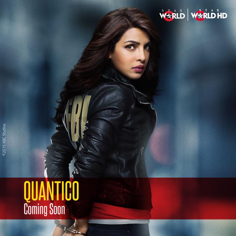 PriyankaFanClub's tweet photo. Indiaaaa! 
Quantico coming soon on @StarWorldIndia http://t.co/B0b52uuhH3