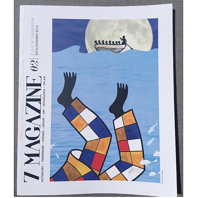 7Magazine_AD's tweet photo. La nova revista amb l'il•lustrador Lusmore Dauda en portada

#7Magazine #7Magazine02 #LusmoreDauda #ilustrador #cover http://t.co/SLFhv46RLM