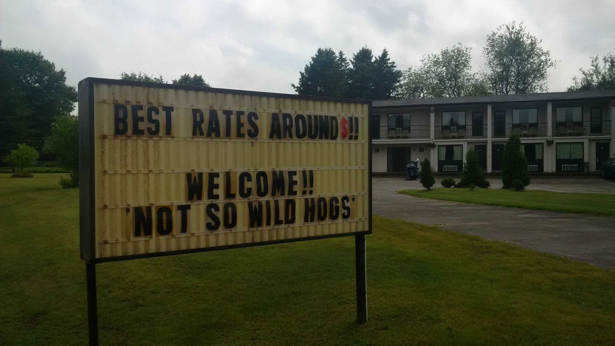The Hogs are gathering for the annual run in Bancroft