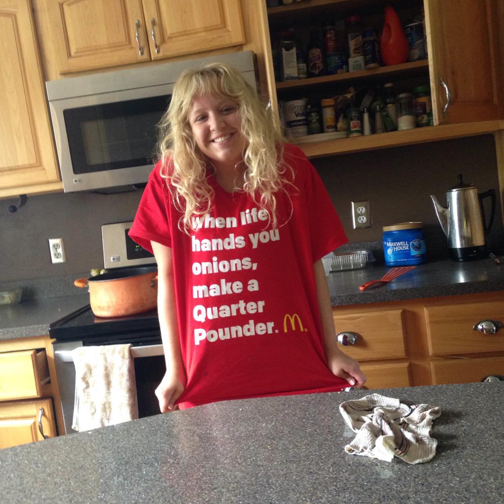 When life hands you onions, make a Quarter Pounder #inspiration  #imbackbaby #wokeupflawless