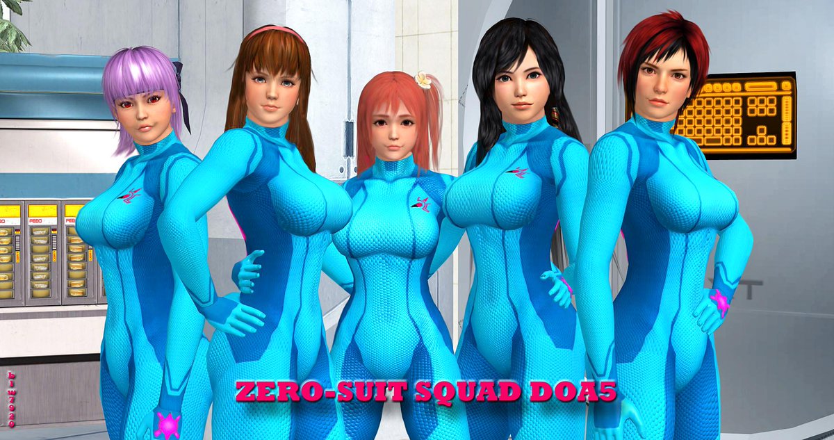 Dem Zero Suits :O @Natsu__Blossom @HitomiTenshin <a href="/HonokaDOA/">Honoka</a> <a href="/iHotBloodedMila/">Mila</a> <a href="/AyaneKunoichi/">ABANDONED</a>