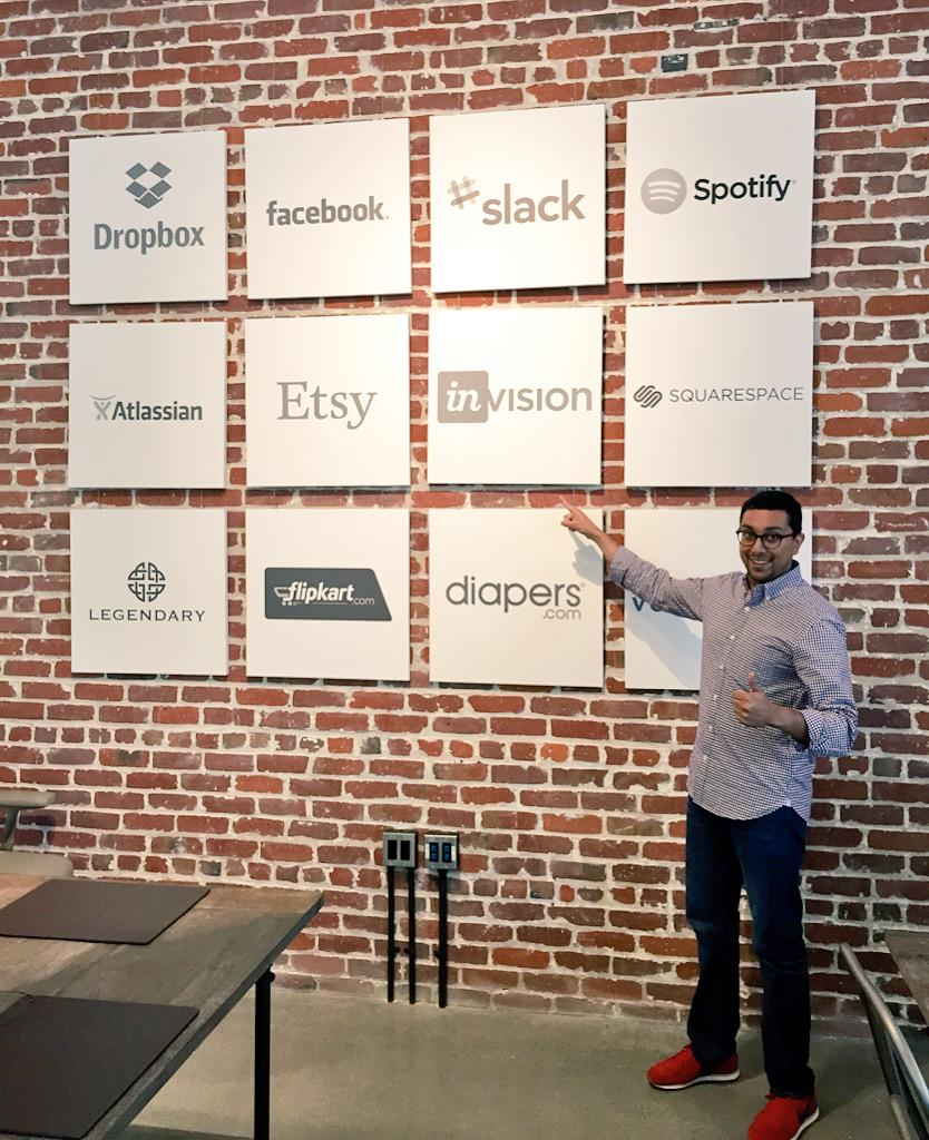 davidfraga's tweet image. Check out the new logo on the wall at Accel&apos;s SF office! (Thanks @Vas!)