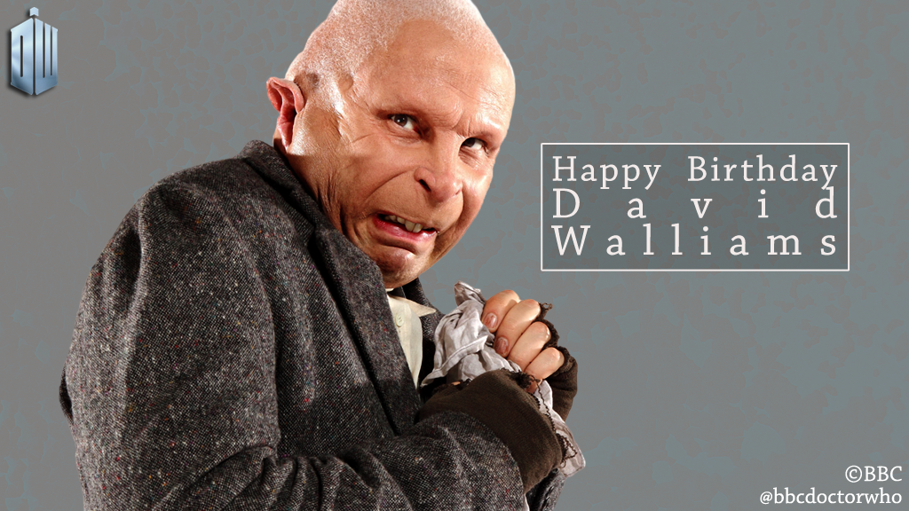 Happy birthday to David Walliams! You can see him interviewed by Matt Smith at  