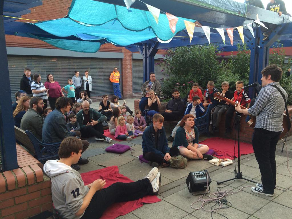 AltRealityTour's tweet image. We've kicked off in Blyth! The amazing Grace Petrie on first