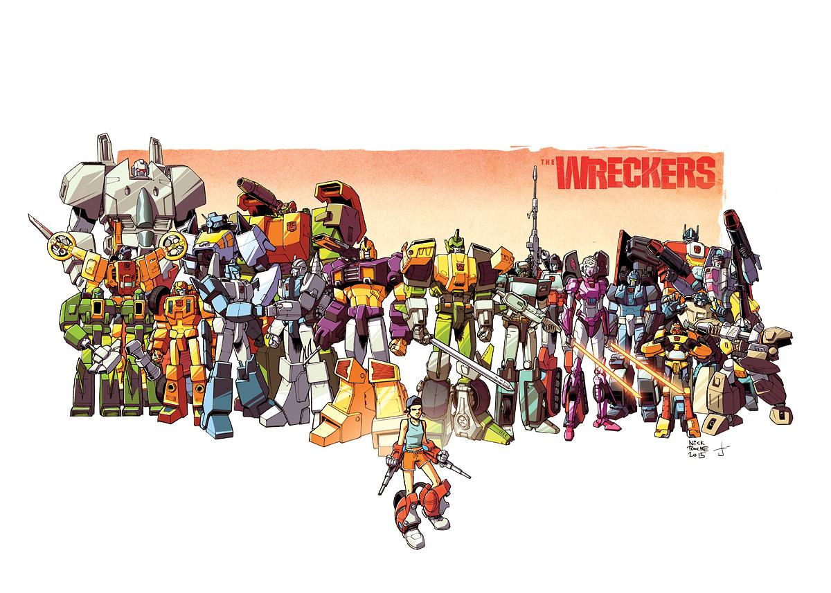 IDW Wreckers Auto Assembly 2015 Print Transformers News TFW2005