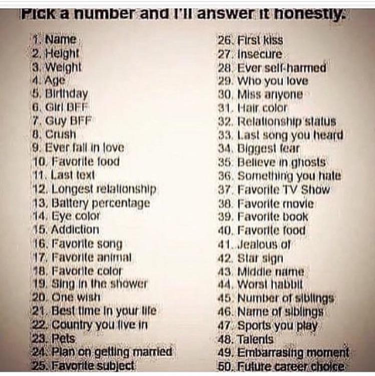 Pick any number but sensible ones. 