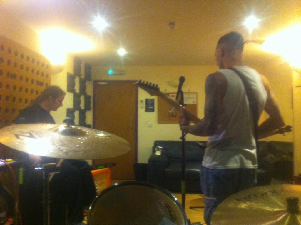 Christy_Drummer's tweet photo. Great first practice with @MetalRejects tonight. Lots of good sound pumping out. Looking forward to next one! #music http://t.co/VkVnMtnYO9