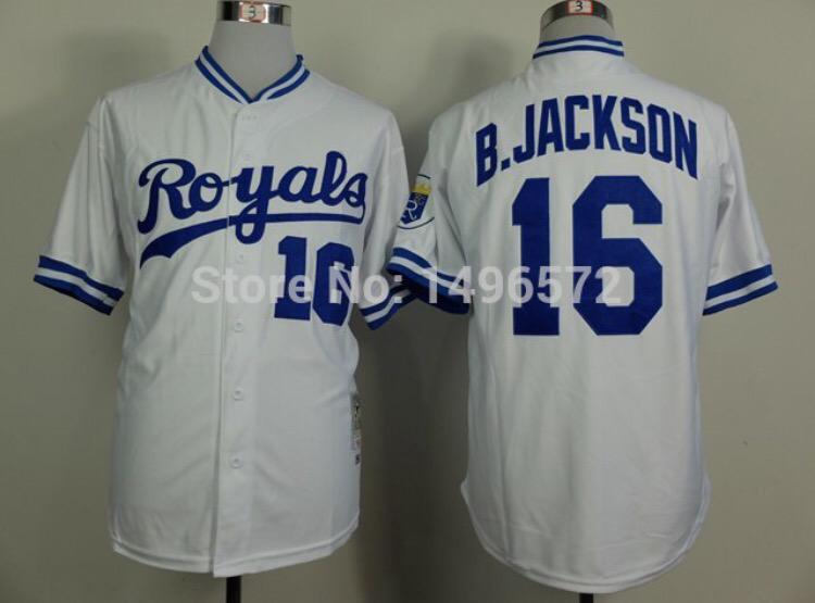 thread_zilla's tweet image. You Know What Time It Is.....Time For Jersey Of The Day! A Classic BO Jackson (Bo Knows) Royals Jersey.  Blue &amp;amp; White