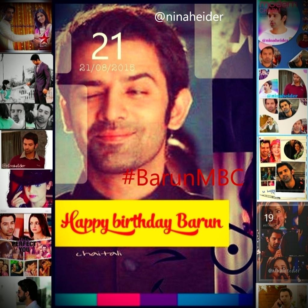Happy birthday Barun Sobti 