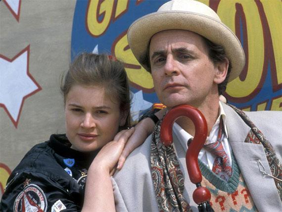 Happy Birthday to the Seventh Doctor and his companion Ace, Sylvester McCoy and Sophie Aldred! 